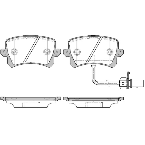 Remsa Brake Pads 1342.01