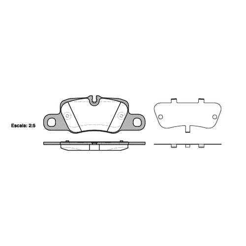 Remsa Brake Pads 1401.00