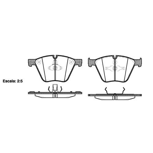 Remsa Brake Pads Front BMW 1419.00