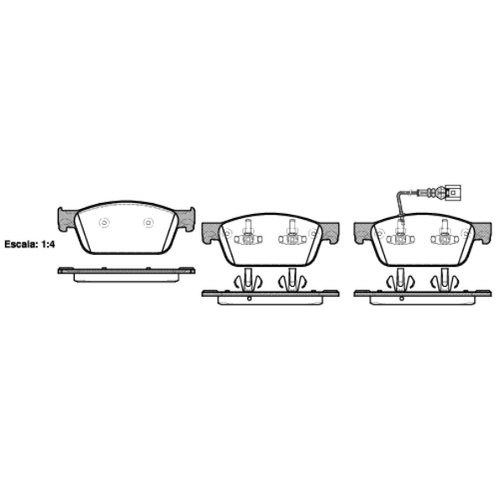 BRAKE PADS 1440.01