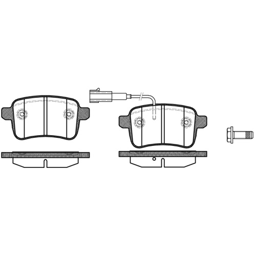 REMSA BRAKE PADS 1450.02