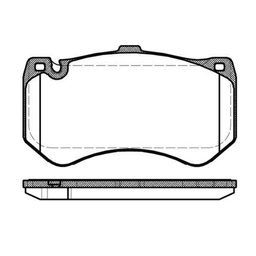 Remsa Brake Pad Front Mercedes AMG 1455.00