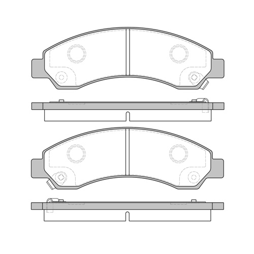 Remsa Brake Pads 1456.04