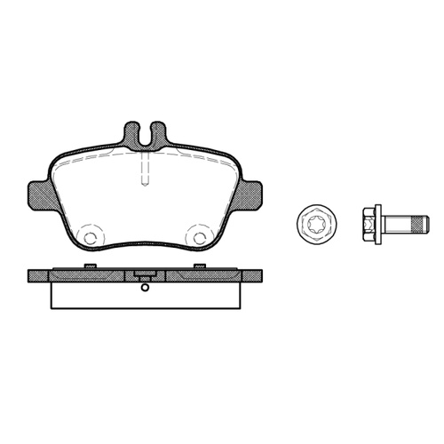 REMSA BRAKE PADS 1477.00