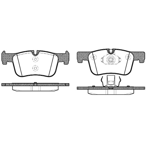 REMSA BRAKE PADS BMW 3 SERIES F3 1478.00