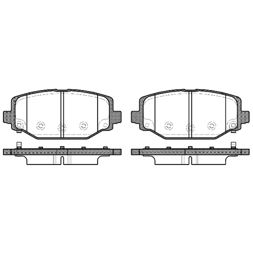 REAR PADS /JOURNEY 1483.04