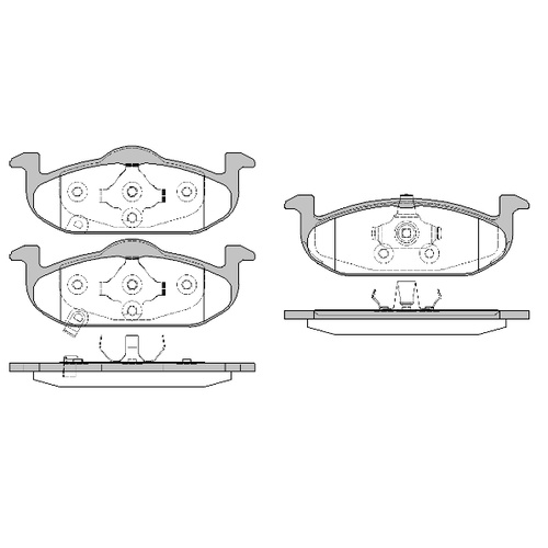 Remsa Brake Pads 1490.01