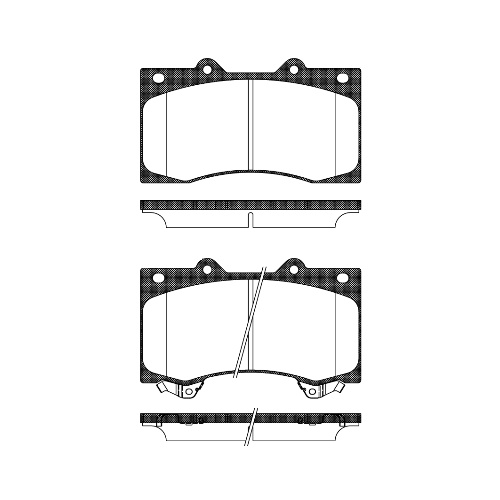 Remsa Brake Pads  Front Nissan Patrol 1506.02