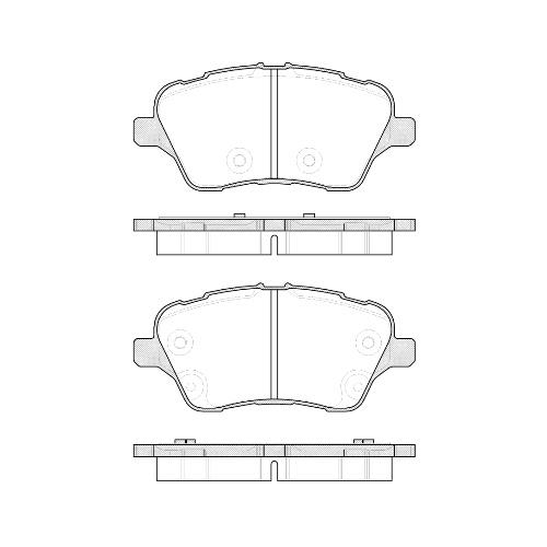 Remsa Brake Pads Front Ford Fiesta 1514.00