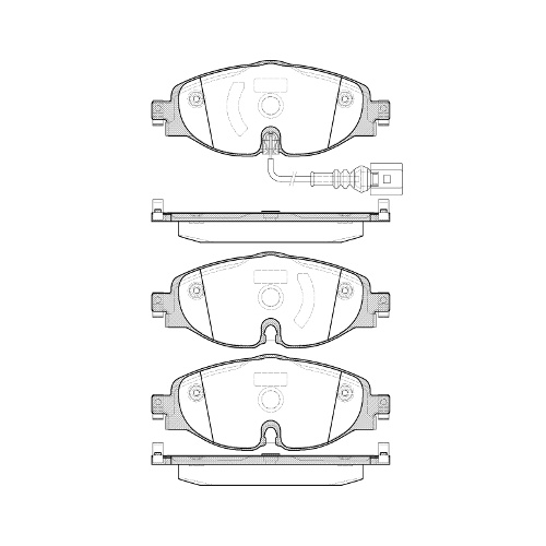 Remsa Brake Pad Front Audi/Volkswagen 1515.01