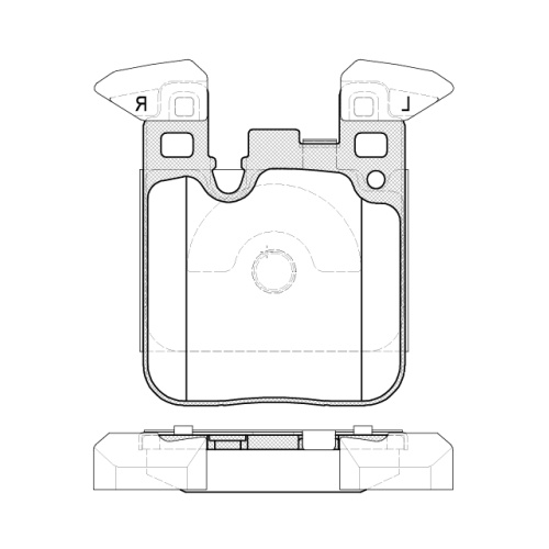 BRAKE PADS BMW REAR 1539.00