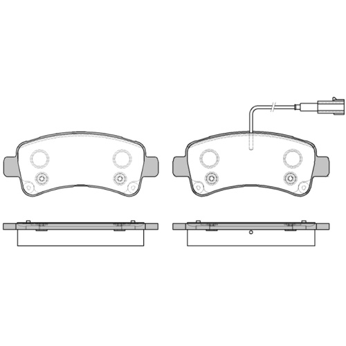 Remsa Brake Pads 1588.02