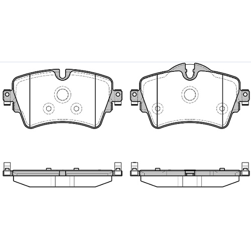 Remsa Brake Pads Front Mini Cooper F55 1599.08