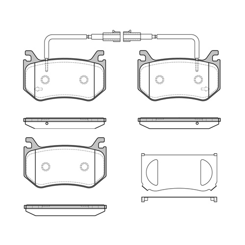 Remsa Brake Pads 1715.02