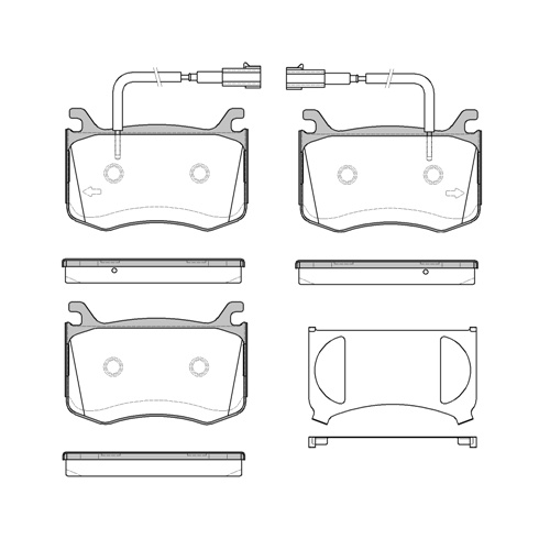 Remsa Brake Pads 1721.02