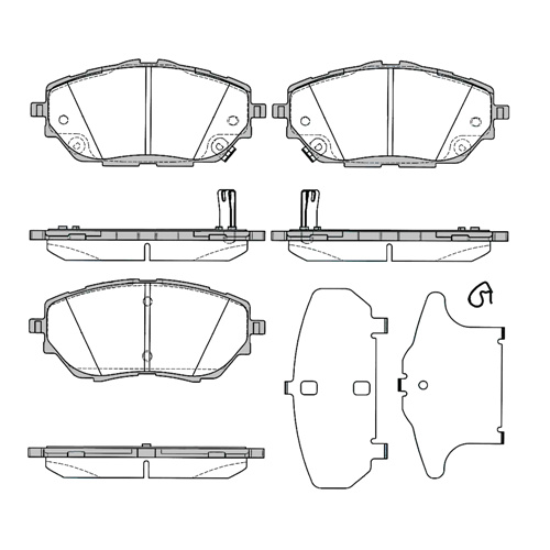 Remsa Brake Pads 1786.02