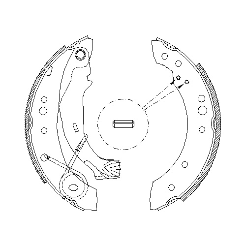 REMSA BRAKE SHOES CITROEN 4149.00