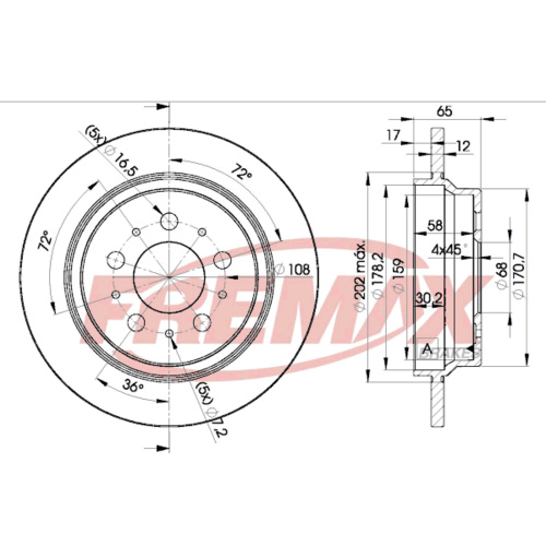 DISC ROTORS BD-1674