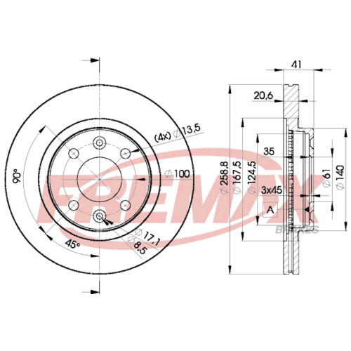 HR7133 Fremax Premium Carbon+ Renault Clio BD-3550