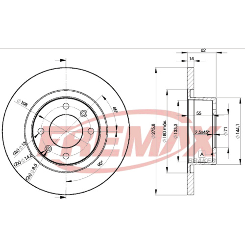 Freemax Disc Rotors BD-4754